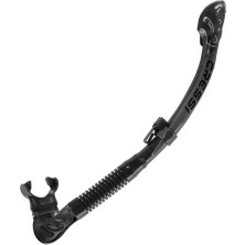 Cressi Alpha Ultra Dry Yetişkin Şnorkel Black-Black-Sılver