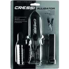 Cressi Alligator Makaslı Dalış Bıçağı