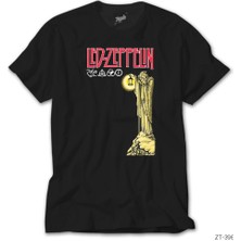 Crows Gate Led Zeppelin Siyah Tişört