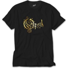 Crows Gate Opeth Logo Classic Siyah Tişört