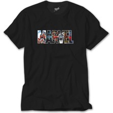 Crows Gate Marvel Spiderman In Post Siyah Tişört