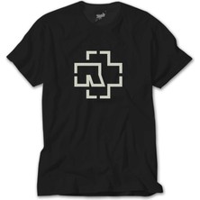 Crows Gate Rammstein Logo Siyah Tişört