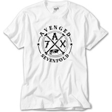 Crows Gate Avenged Sevenfold Figure Beyaz Tişört