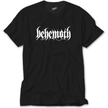 Crows Gate Behemoth Classic Logo Siyah Tişört