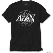 Crows Gate Aeon Logo Siyah Tişört