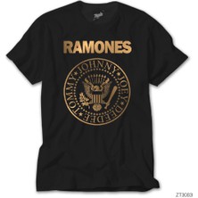 Crows Gate Ramones Gold Edition Siyah Tişört