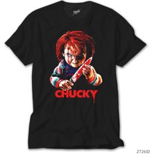 Crows Gate Chucky Murderer Siyah Tişört