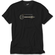 Crows Gate Locke Key This Key Anywhere Siyah Tişört