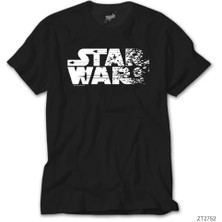 Crows Gate Star Wars Logo 2 Siyah Tişört