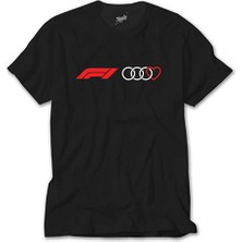 Crows Gate F1 Audi Love Siyah Tişört