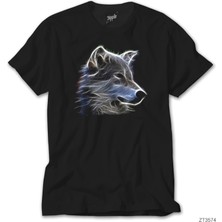 Crows Gate Aura Wolf Siyah Tişört