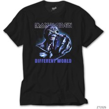 Crows Gate Iron Maiden Different World Siyah T-Shirt