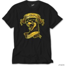 Crows Gate Hary P. Hufflepuff Official Siyah Tişört