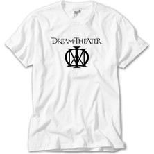 Crows Gate Dream Theater Logo Beyaz Tişört