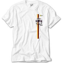 Crows Gate F1 Charles Leclerc Ferrari Kask Beyaz Tişört