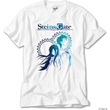 Crows Gate Steins Gate Beyaz Tişört