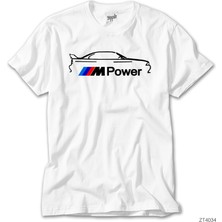 Crows Gate Bmw M Power Lite Beyaz Tişört