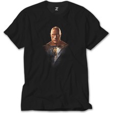 Crows Gate Black Adam Character Siyah Tişört