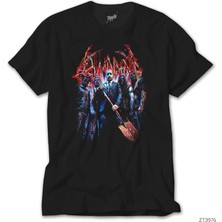 Crows Gate Bloodbath Group Siyah T-Shirt