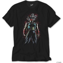 Crows Gate Dragon Ball Splash Siyah Tişört