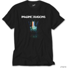 Crows Gate Imagine Dragons Concert Siyah Tişört