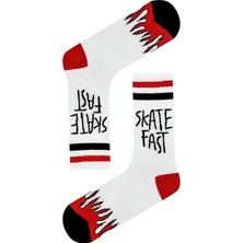 Shout Unisex Skate Fast Or Go Home One Size Sock
