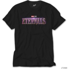 Crows Gate Eternals Logo Siyah Tişört
