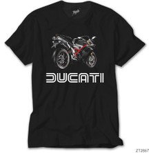 Crows Gate Ducati 1198 Siyah Tişört