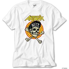Crows Gate Anthrax Not Beyaz Tişört