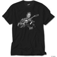 Crows Gate B B King Guitar Solo Siyah Tişört
