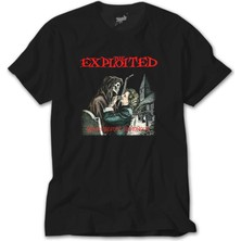Crows Gate The Exploited Death Before Dishonour Siyah Tişört