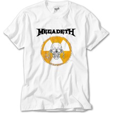Crows Gate Megadeth Danger Beyaz Tişört