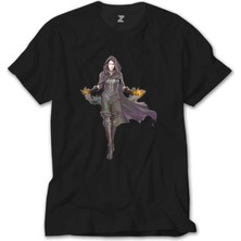 Crows Gate The Witcher Yennefer Siyah T-Shirt