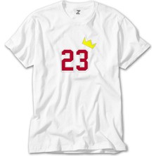 Crows Gate Michael Jordan 23 King Beyaz Tişört