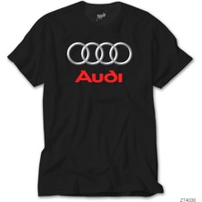 Crows Gate Audi Logo Siyah Tişört