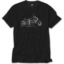 Crows Gate Ducati Diavel Xdiavel Siyah Tişört