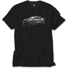 Crows Gate Aston Martin Vanquish Siyah Tişört