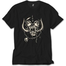 Crows Gate Motörhead Logo Siyah T-Shirt