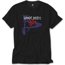 Crows Gate Napalm Death Greed Killing Siyah T-Shirt