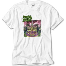 Crows Gate Morbid Angel Domination Beyaz T-Shirt