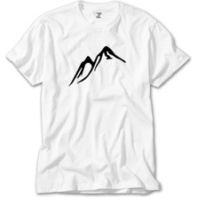Crows Gate Everest Siluet Beyaz T-Shirt