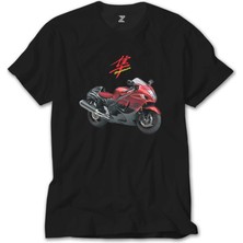 Crows Gate Suzuki Hayabusa Gsx R 1300 Siyah T-Shirt