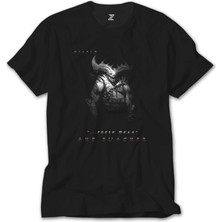 Crows Gate Diablo 3 The Butcher Siyah T-Shirt