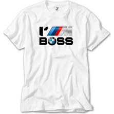 Crows Gate Bmw Im Boss Beyaz T-Shirt