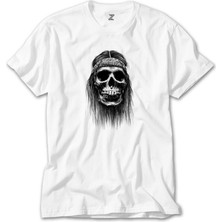 Crows Gate American Kızıldereli Beyaz T-Shirt