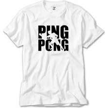 Crows Gate Ping Pong Actor Beyaz Tişört