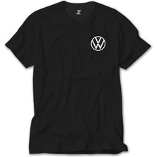 Crows Gate Volkswagen New Logo Siyah Tişört