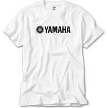 Crows Gate Yamaha Logotext Beyaz Tişört