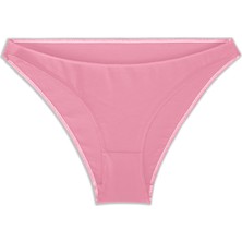 Yohannes Club  Kadın Pamuklu Basic Bikini Külot,5'li, Somon, Pudra, Lila, Lacivert, Siyah