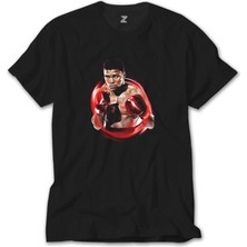 Crows Gate Muhammed Ali Red Siyah Tişört